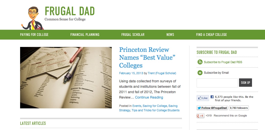 frugal dad