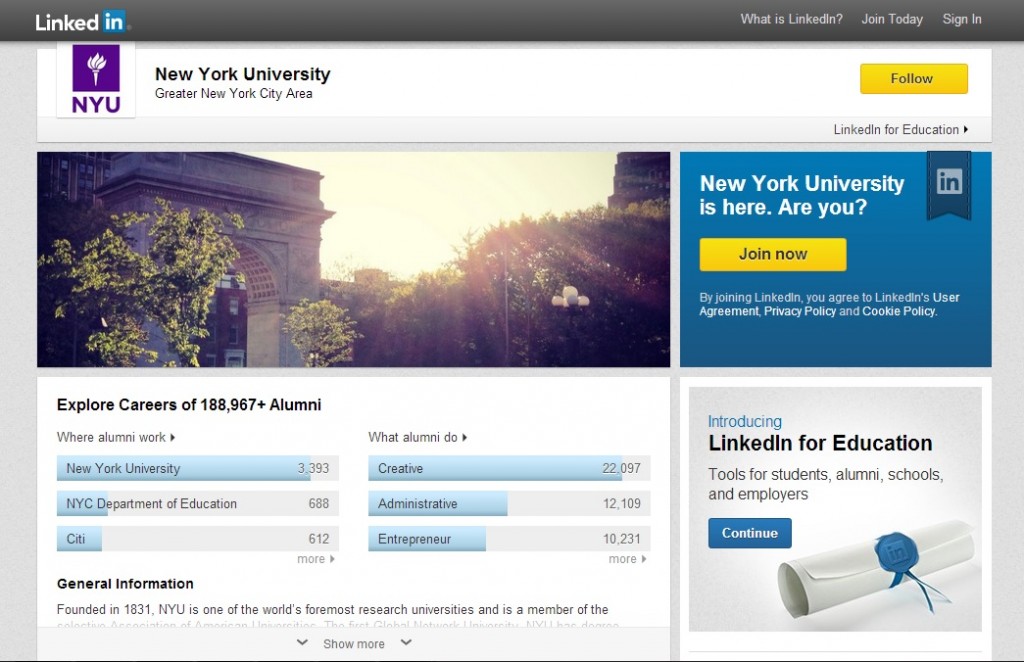 linkedin university