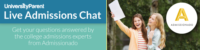 live admissions chat