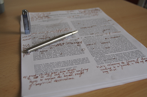 proofreading