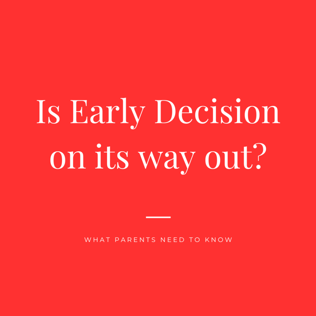 early decison 