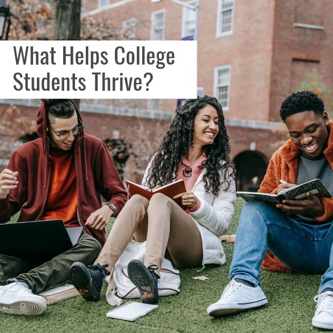 college students thrive
